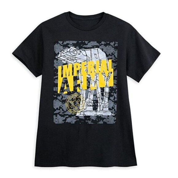 NWT Unisex Size Large Disney Parks Star Wars Imperial Army T-Shirt - Black - Picture 1 of 1